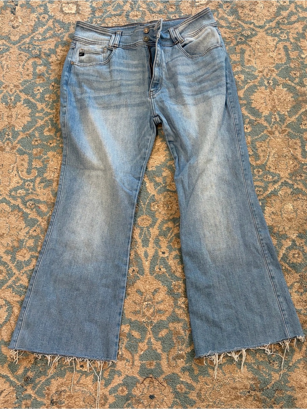 KanCan Jeans with Raw Hem Size 32